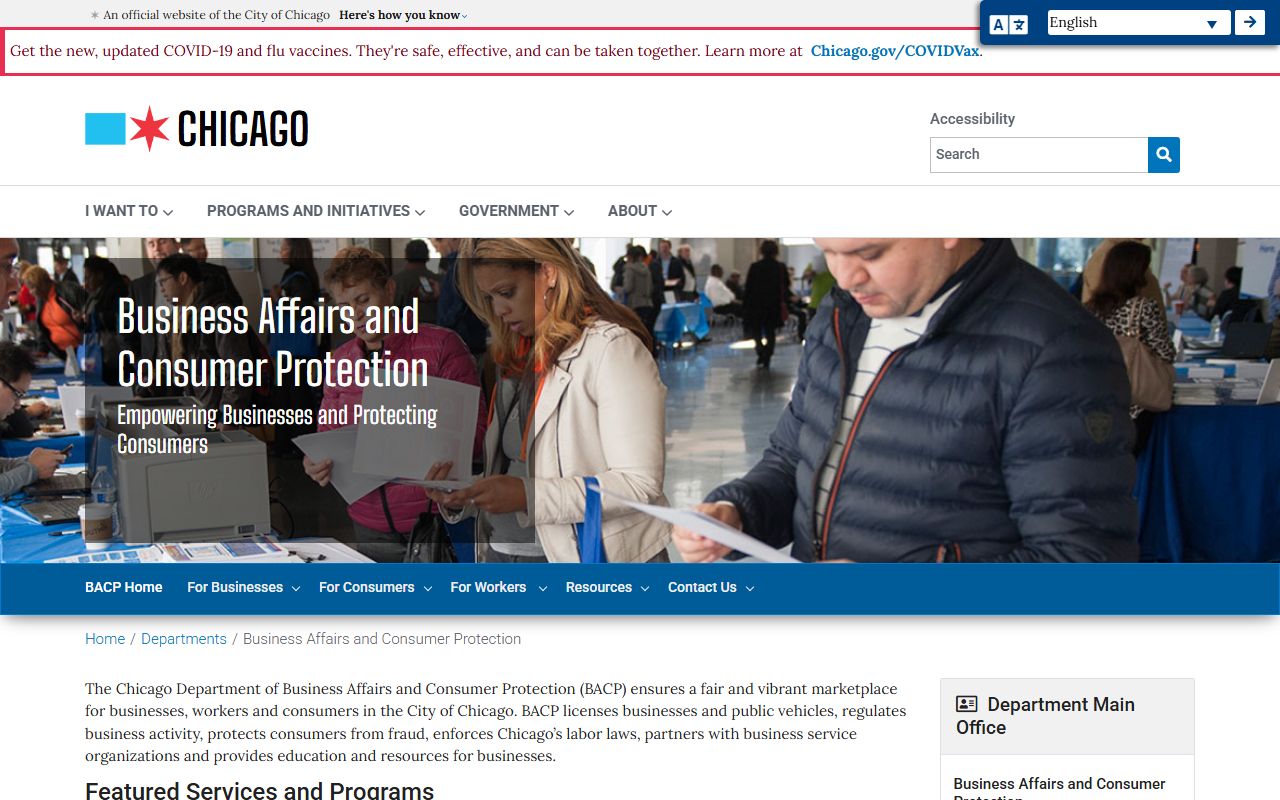 Chicago people search through Business Affairs and Consumer Protection