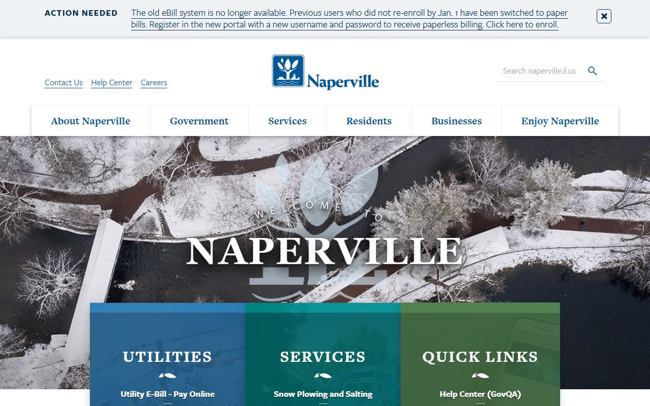 Naperville people search city homepage