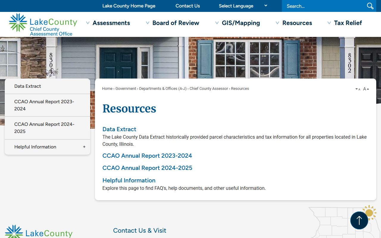 Lake County people search treasurer page